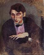 Jules Pascin Portrait of Newaludo oil painting